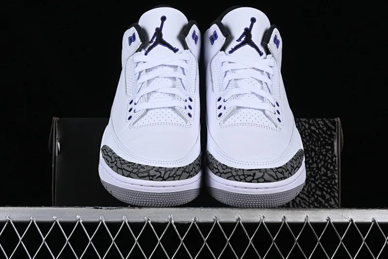 All categories Air Jordan Jordan series basketball shoes Air Jordan 3 LW version Air Jordan 3 "Pine Green" AJ3 Joe 3 Villain Purple CT8532-105